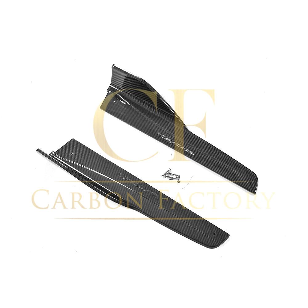 BMW F80 M3 F82 F83 M4 Carbon Fibre Side Skirt Extension 14-20 - Image 5