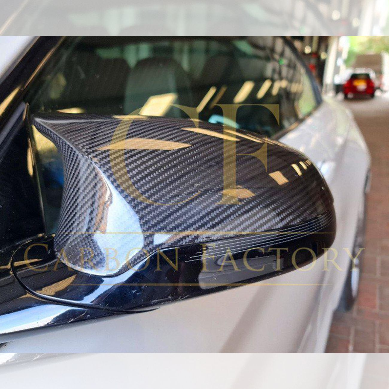 BMW F80 M3 F82 F83 M4 F87 M2 Comp Dry Carbon Fibre Replacement Mirror Covers 14-20 - Image 10