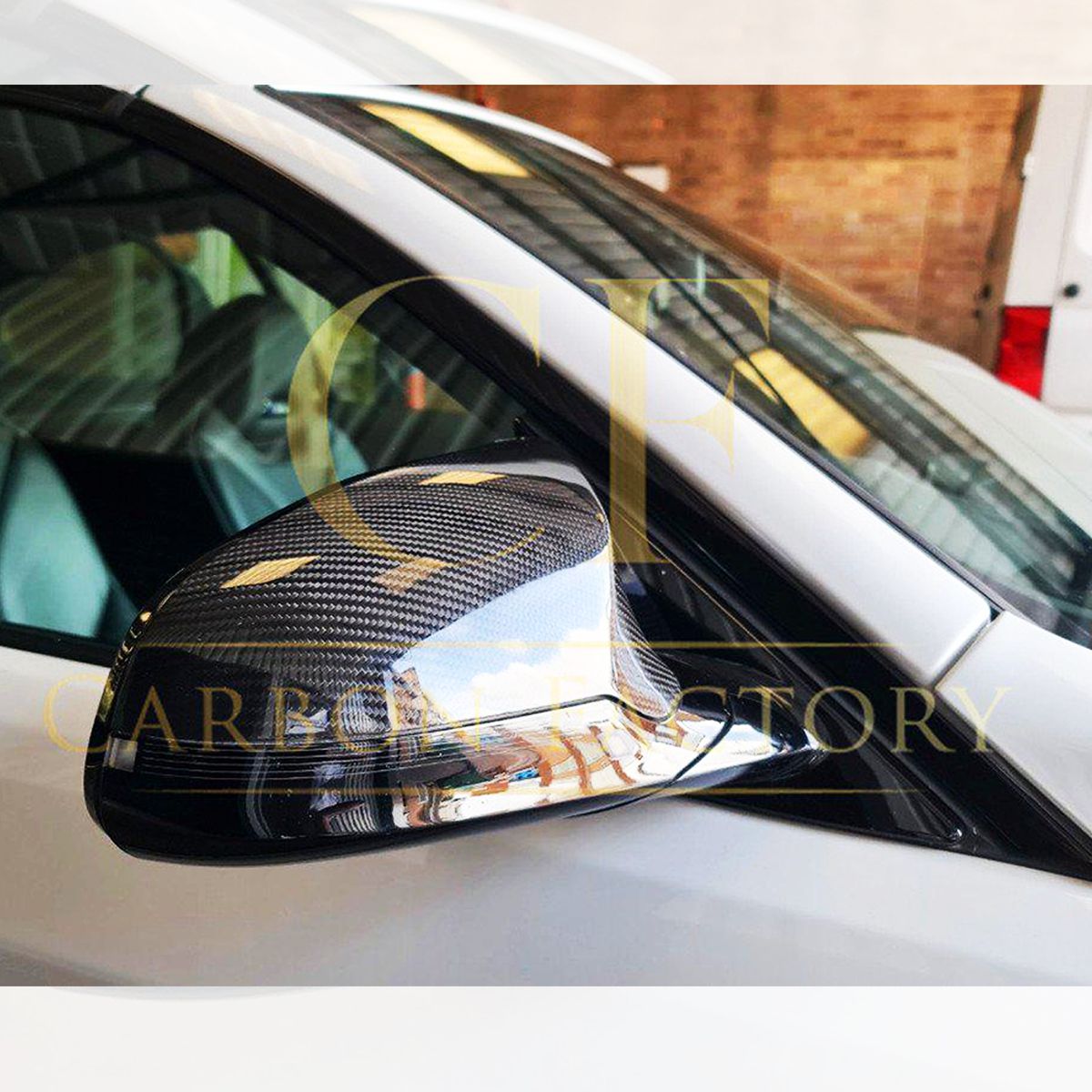 BMW F80 M3 F82 F83 M4 F87 M2 Comp Dry Carbon Fibre Replacement Mirror Covers 14-20 - Image 5