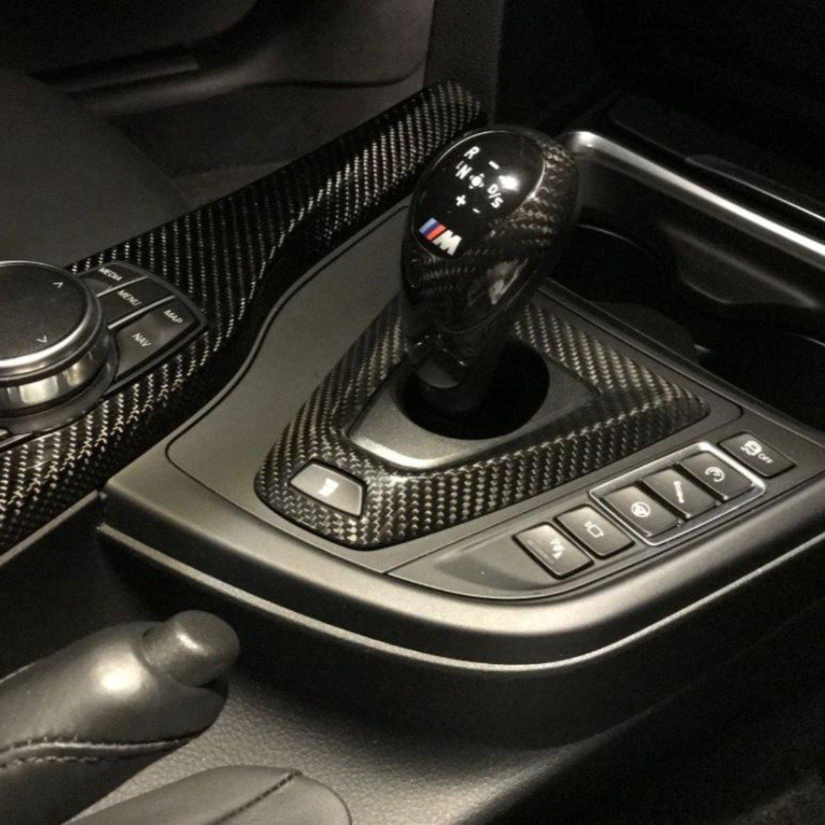 BMW F80 M3 F82 F83 M4 F87 M2 Dry Carbon Fibre Gear Surround Trim 14-20