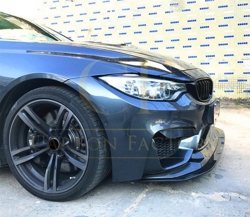 BMW F80 M3 F82 F83 M4 GTS Style Carbon Fibre Front Splitter 14-20 - Image 3