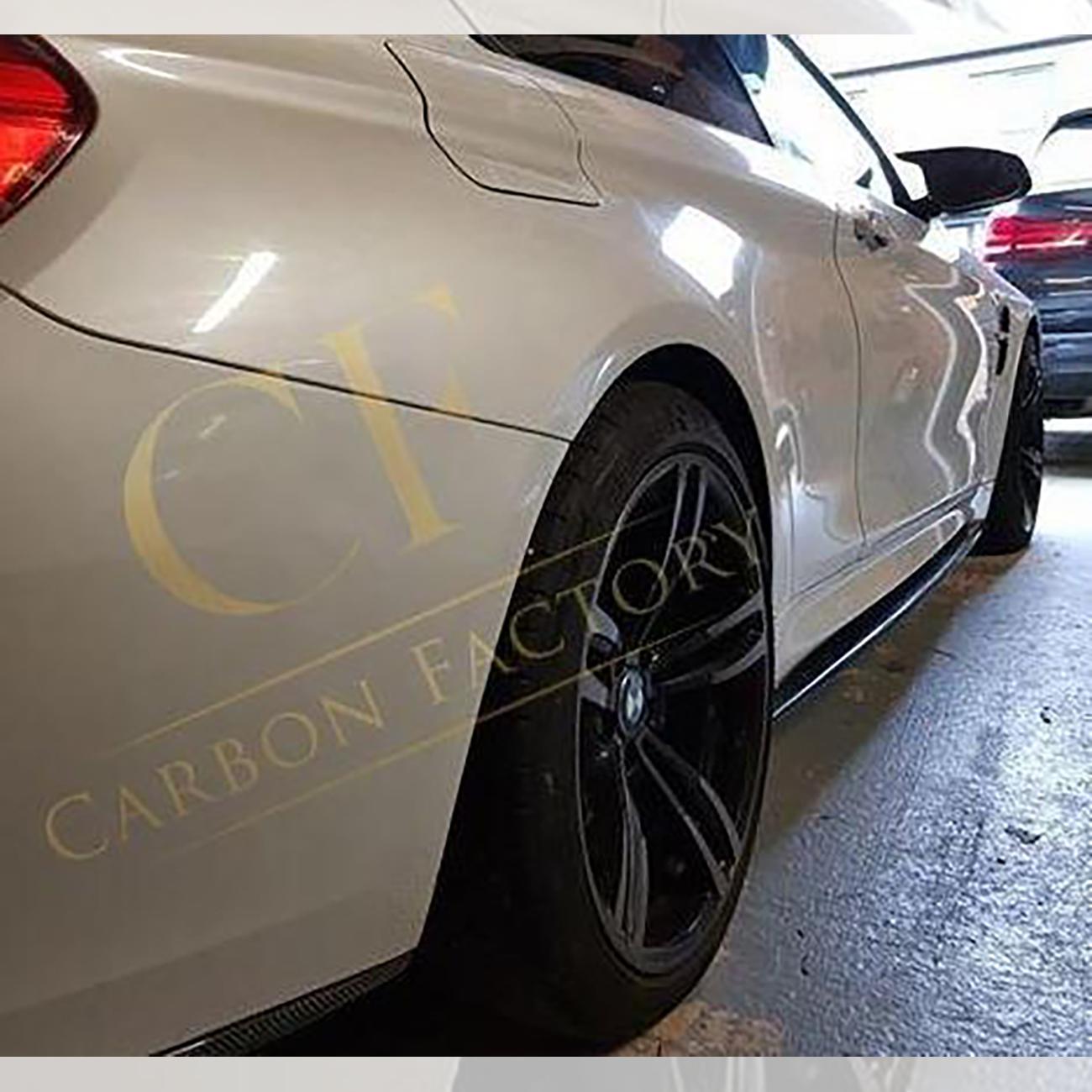 BMW F80 M3 F82 F83 M4 M Performance Style Carbon Fibre Side Skirt Extension 14-20 - Image 10