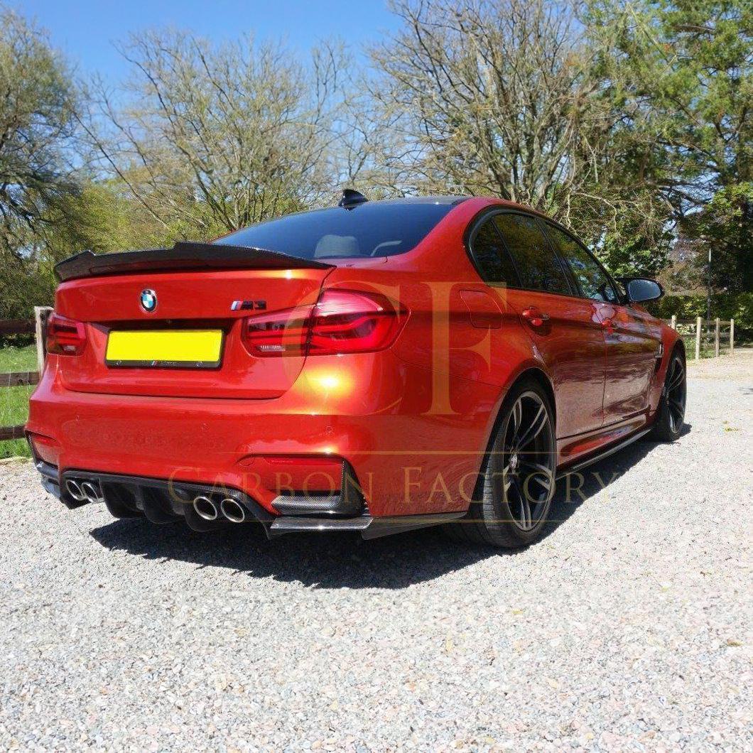 BMW F80 M3 F82 F83 M4 M Performance Style Carbon Fibre Side Skirt Extension 14-20 - Image 4