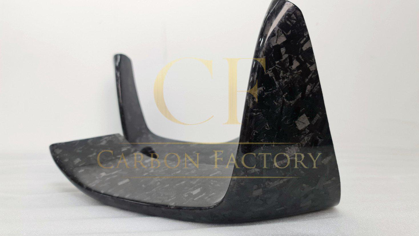 BMW F80 M3 F82 F83 M4 M Performance Style Forged Carbon Fibre Front Splitter Covers 14-20 - Image 2