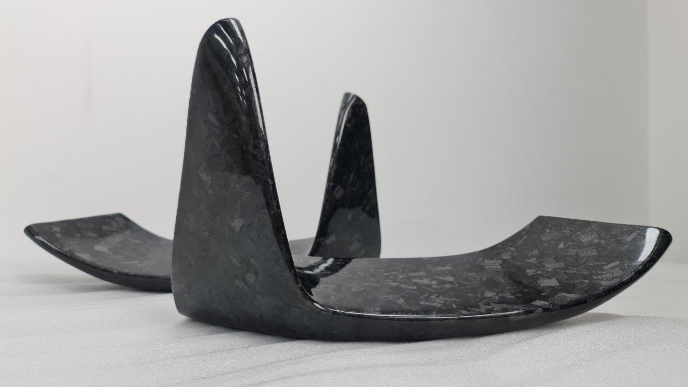 BMW F80 M3 F82 F83 M4 M Performance Style Forged Carbon Fibre Front Splitter Covers 14-20