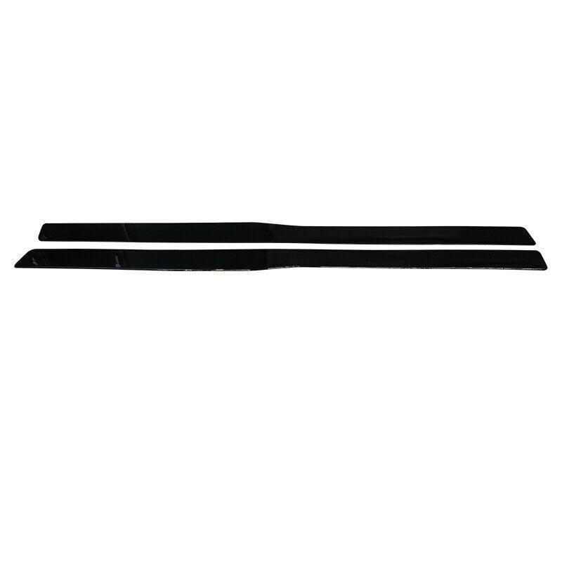 BMW F80 M3 F82 F83 M4 M Performance Style Gloss Black Side Skirt Extension 14-20 - Image 2