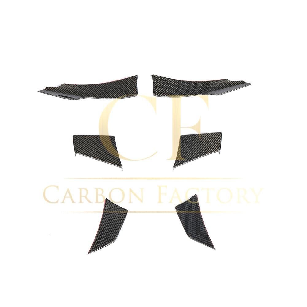 BMW F80 M3 F82 F83 M4 MAD Style Carbon Fibre Front Canards 14-20 - Image 7