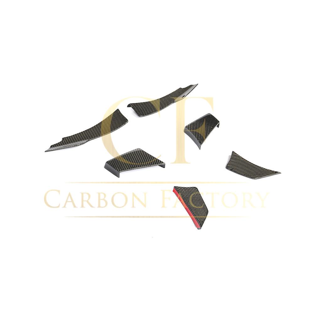 BMW F80 M3 F82 F83 M4 MAD Style Carbon Fibre Front Canards 14-20 - Image 8