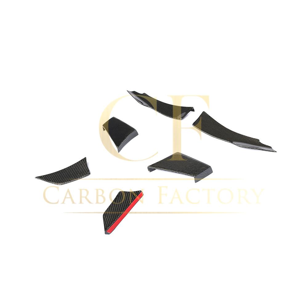BMW F80 M3 F82 F83 M4 MAD Style Carbon Fibre Front Canards 14-20 - Image 9
