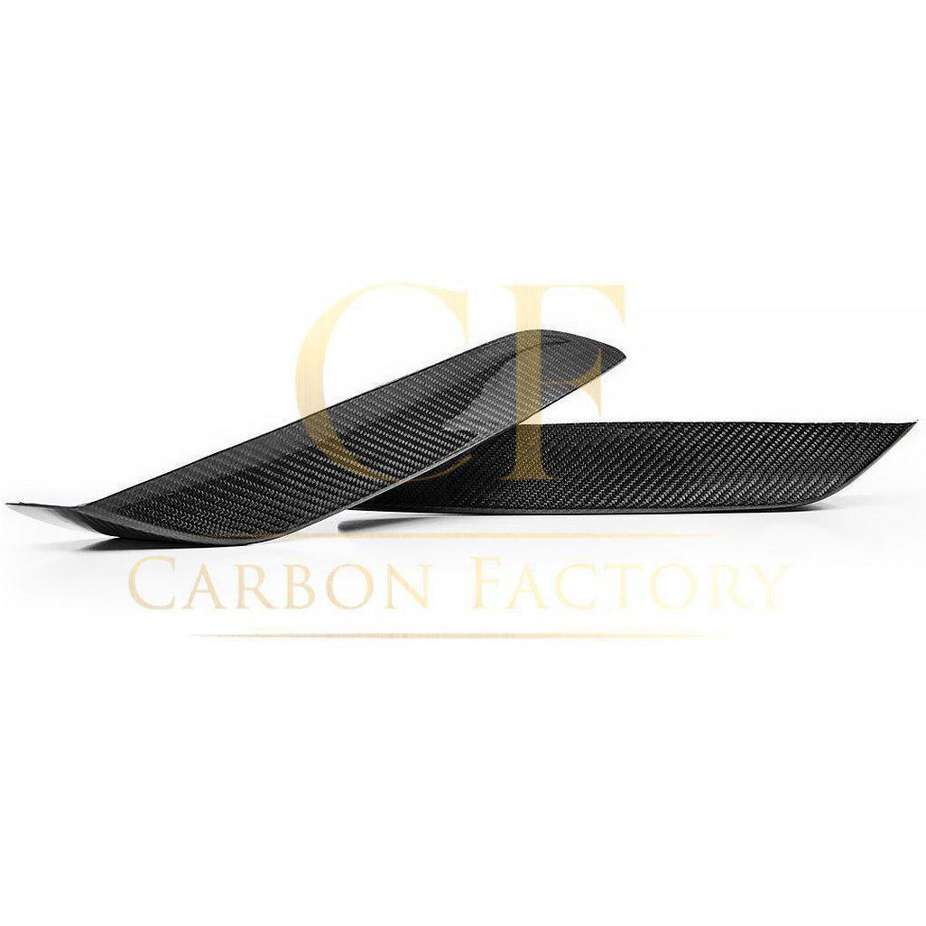 BMW F80 M3 F82 F83 M4 OEM Style Carbon Fibre Front Bumper Trims 14-20 - Image 7