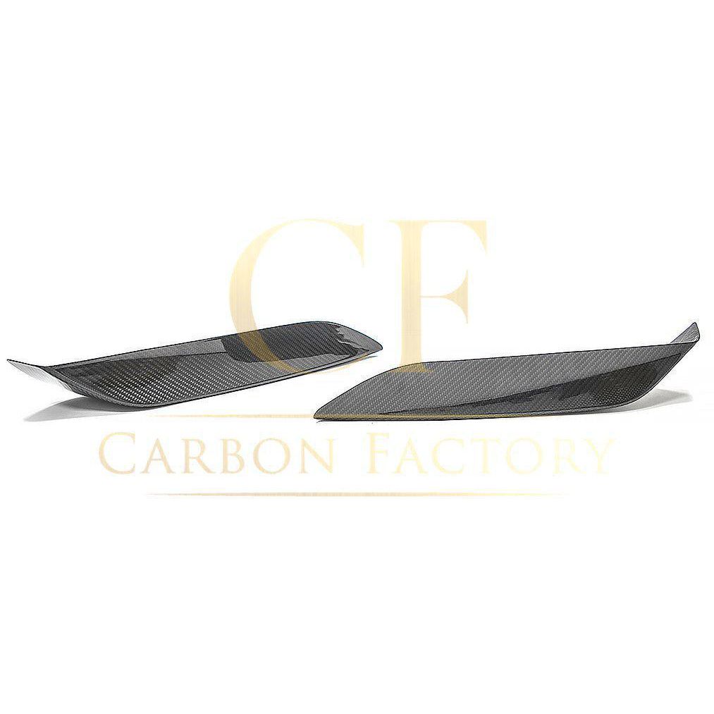 BMW F80 M3 F82 F83 M4 OEM Style Carbon Fibre Front Bumper Trims 14-20 - Image 8