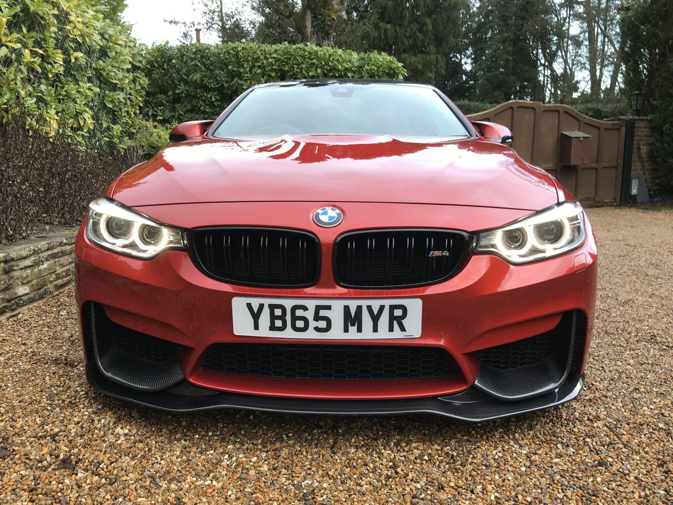 BMW F80 M3 F82 F83 M4 PSM Style Carbon Fibre Front Splitter 14-20 - Image 5