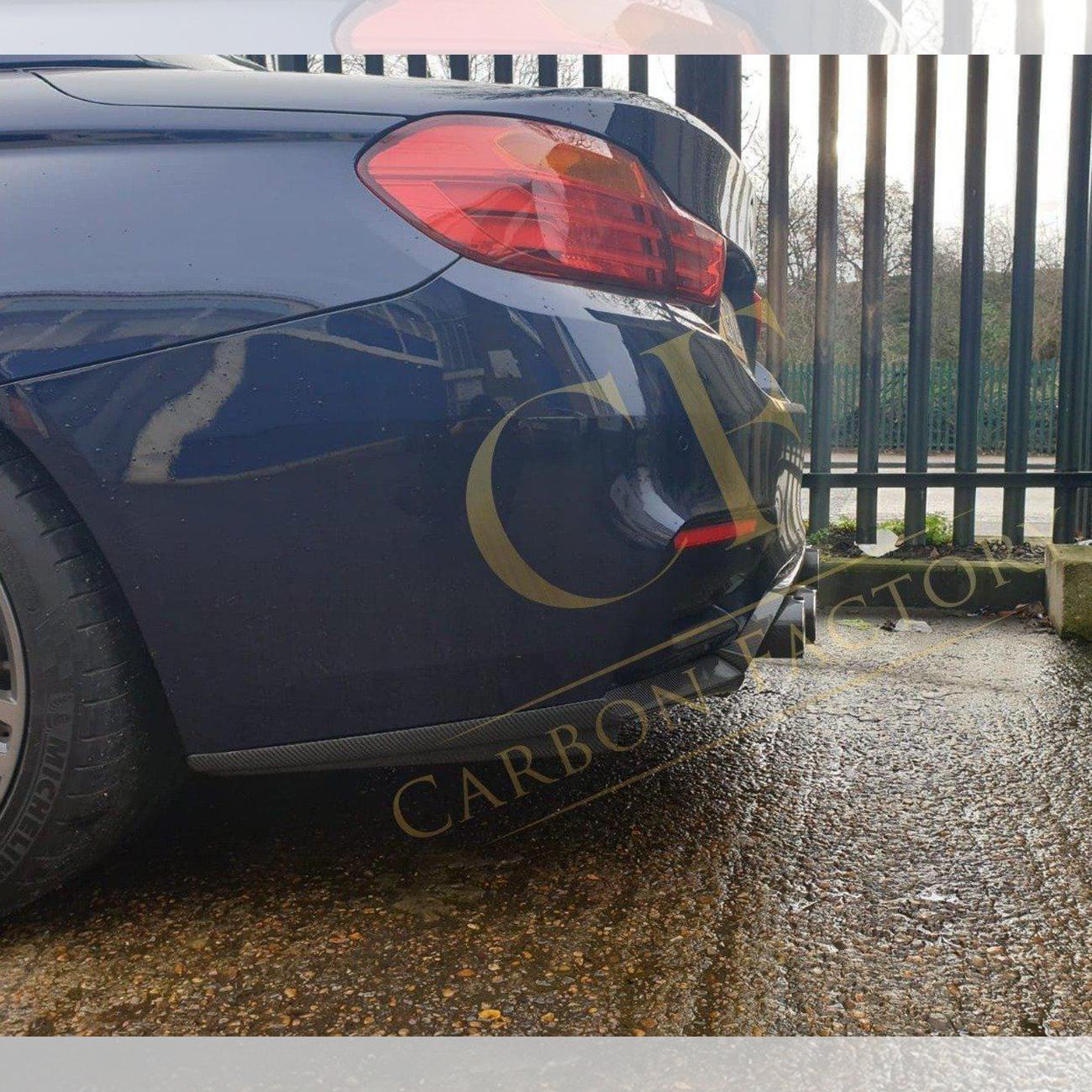 BMW F80 M3 F82 F83 M4 V Style Carbon Fibre Diffuser 14-20 - Image 19
