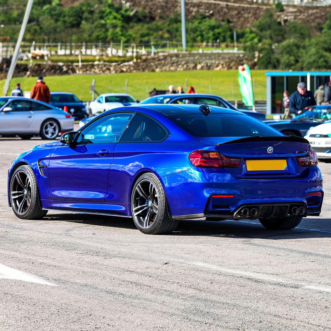 BMW F80 M3 F82 F83 M4 V Style Carbon Fibre Diffuser 14-20