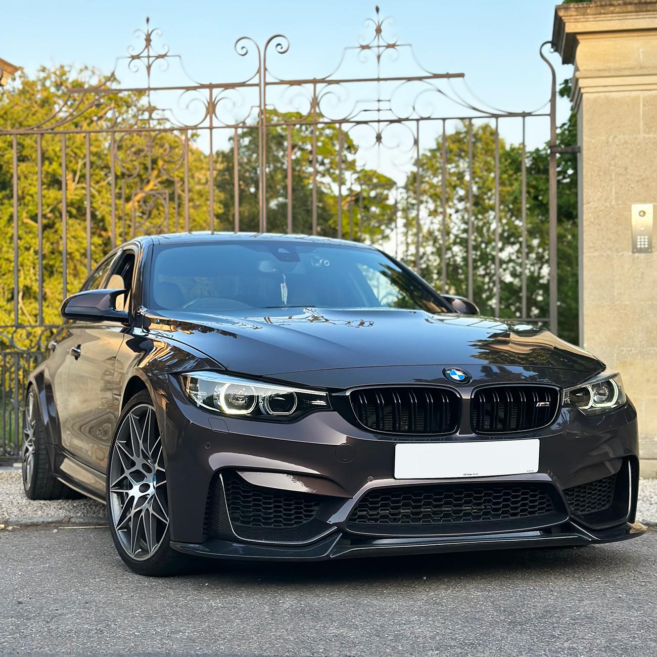 BMW F80 M3 F82 F83 M4 VR Style Carbon Fibre Front Splitter 14-20