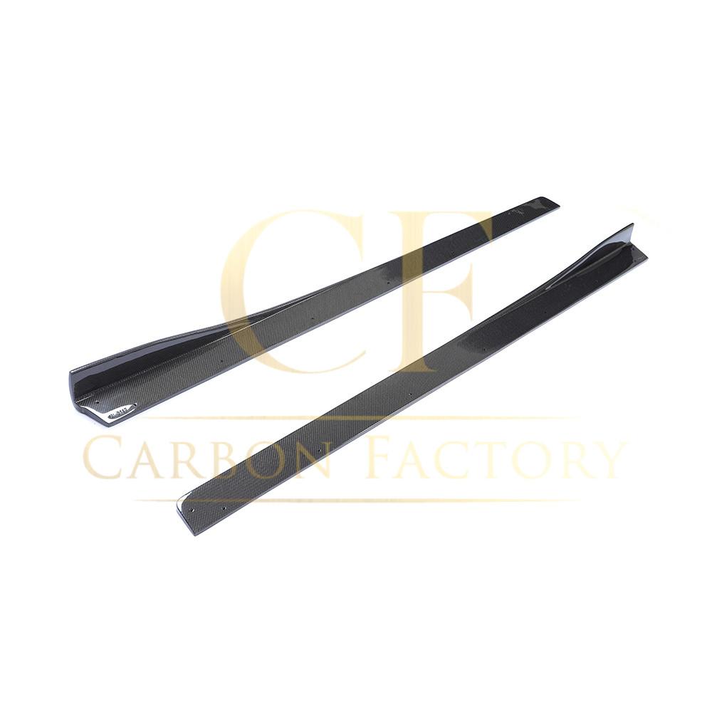 BMW F82 F83 M4 AP Style Carbon Fibre Side Skirt Extension 14-20 - Image 5