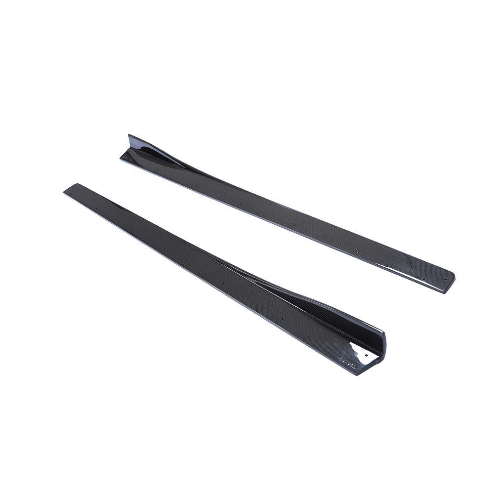 BMW F82 F83 M4 AP Style Carbon Fibre Side Skirt Extension 14-20 - Image 7