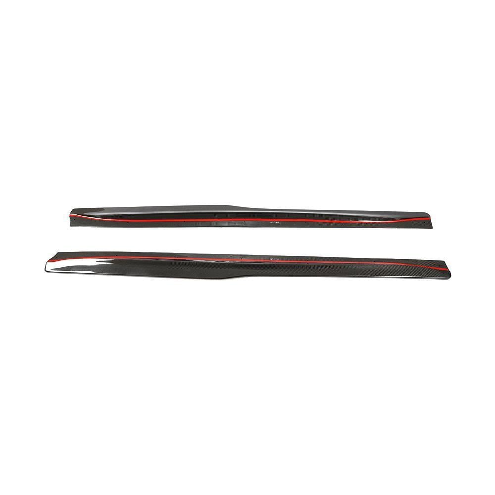 BMW F82 F83 M4 PSM Style Carbon Fibre Side Skirt Extension 14-20 - Image 15