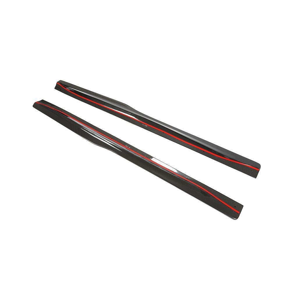 BMW F82 F83 M4 PSM Style Carbon Fibre Side Skirt Extension 14-20 - Image 16