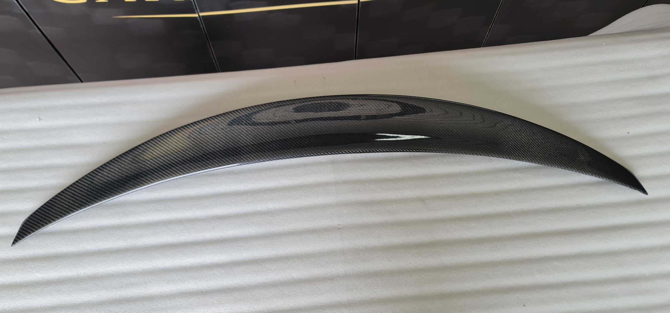 BMW F82 M4 Coupe Carbon Fibre Boot Spoiler DS Style 14-20 - Image 5
