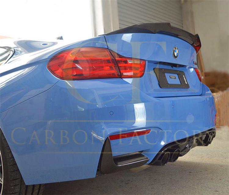 BMW F82 M4 Coupe Carbon Fibre Boot Spoiler PSM Style 14-20 - Image 3