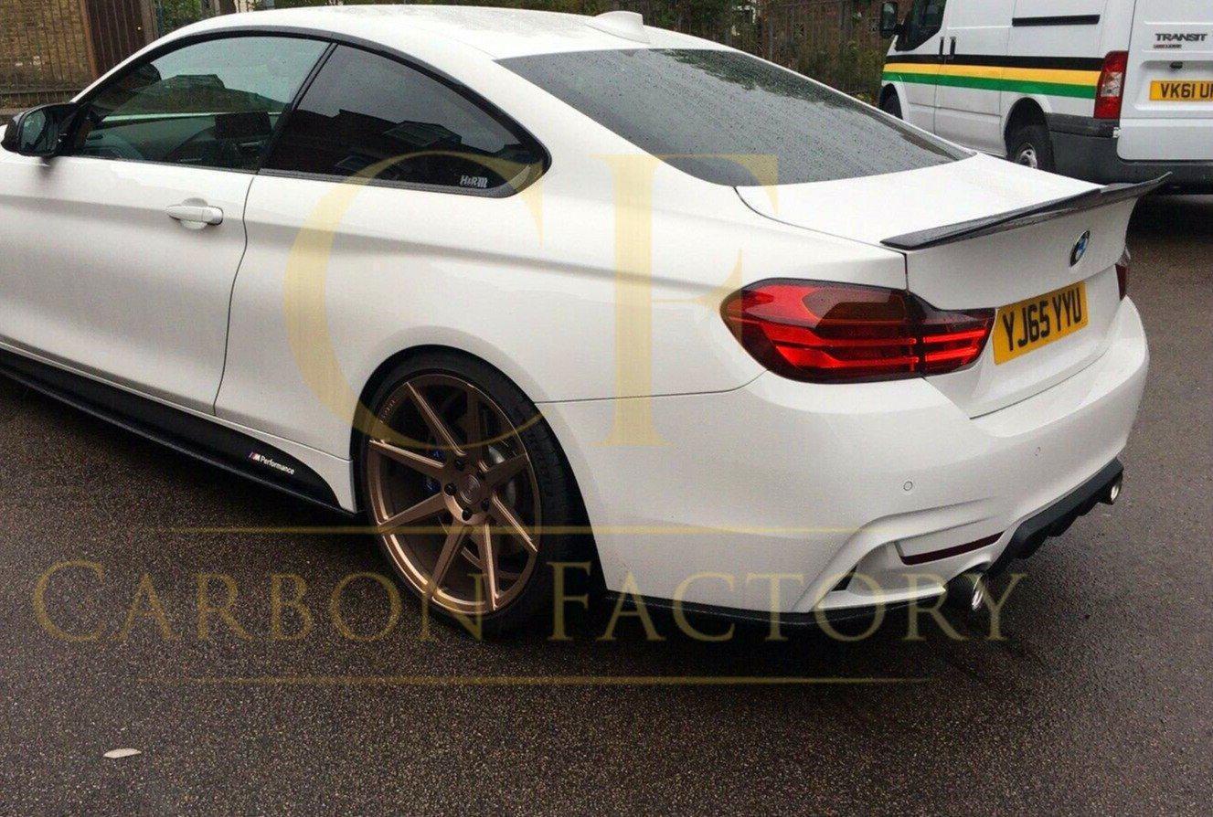 BMW F82 M4 Coupe Carbon Fibre Boot Spoiler PSM Style 14-20 - Image 6