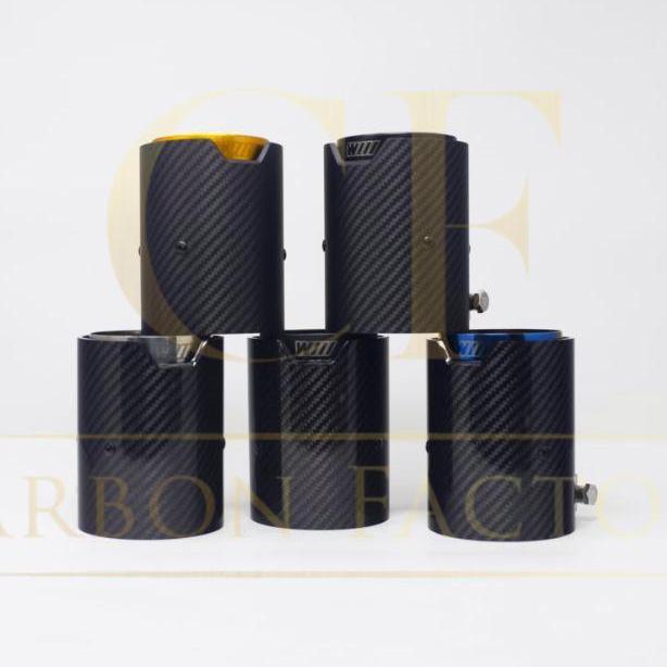 BMW F87 M2 F80 M3 F82 F83 M4 Carbon Fibre Exhaust tips (set of 4) - Image 5